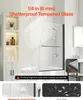 VEVOR Porta per bagno-doccia senza telaio (864 x 1397 mm/W Anteprima dell’immagine prodotto 2