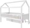 Merax kinderbed met hemelbed, 90x200 cm, met lades en Productafbeelding-voorbeeld 8