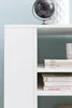 FineBuy Regal Weiß 60x35x75 cm Regalwagen mit Rollen Holz Produktbild-Vorschau 5