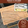 bremermann Gril à poisson 2 fois / acier inoxydable / env. Voir les images du produit 4