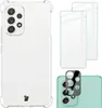Hülle + 2x Glas + Linse Bizon Case Clear Pack für Galaxy Produktbild-Vorschau 1