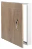 Aqualine Revisionsklappe 60x60cm, Eiche Platin Produktbild-Vorschau 2