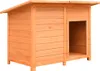vidaXL Hundehütte Kiefernholz & Tannenholz 120x77x86 cm Produktbild-Vorschau 8