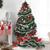 Weihnachtsgirlande 10m Grün-Weiß Künstlich PVC Produktbild-Vorschau 4