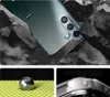 A collage of images showcasing a phone case, a metal ball on a textured surface, and a close-up of the phone case's corner. Podgląd zdjęcia produktu