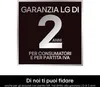 A graphic indicating a 2-year LG warranty for consumers and VAT registered businesses, with additional text below. Produktbild-Vorschau