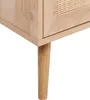 BELIANI Sideboard mit Weinregal Hellbraun mit Rattan Produktbild-Vorschau 10