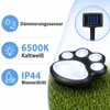 MasterLED solárne záhradné svetlo s odtlačkom labky - 4 LED Náhľad obrázku produktu 3
