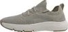 A side view of a gray sneaker with a white sole. Produktbild-Vorschau