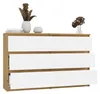 Komoda Malwa M6 120 DĄB ARTISAN BIAŁY Produktbild-Vorschau 2