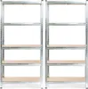 Wiltec sada 2x těžký regál 154x75x30cm, celkové zatížení Náhled obrázku produktu 4