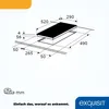 Exquisit Kochfeld EKI300-B-380 | Induktion | Touch | Timer Produktbild-Vorschau 6