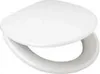 A white toilet seat is shown against a white background. Podgląd zdjęcia produktu