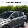 Portapacchi in alluminio per VW Polo 2001-2009 nero 2 pezzi Anteprima dell’immagine prodotto 2