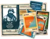 A collection of cards from a board game, including character cards and location cards. Produktbild-Vorschau