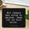 Mr. & Mrs. Panda Mousepad Wir können das schon... - Schwarz Produktbild-Vorschau 2