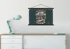 MuchoWow® Textilposter Jahrgang - Skelett - Baseball 90x60 Produktbild-Vorschau 3