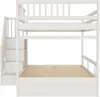 Letto a castello in legno massello Sweiko 140x200 cm, con Anteprima dell’immagine prodotto 14
