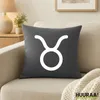 Huuraa Kissen Stier Sternzeichen Zeichen 40x40cm mit Produktbild-Vorschau 2
