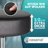 Taburetka na kolieskach BONY, Ø35cm, čierna Náhľad obrázku produktu 3