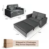 Divano Bealife con funzione letto 147x82 cm - letto Anteprima dell’immagine prodotto 3