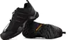 A pair of black Adidas Terrex Swift R2 Gtx hiking shoes are shown against a white background. One shoe is upright, and the other is placed on its sole. Anteprima dell’immagine prodotto