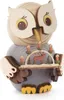 Miniatúrna figúrka Mini sova s oblúkom sviečky ŠxVxH Náhľad obrázku produktu 1