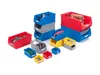 SuperSparSet 4x Blaue Sichtlagerbox 5.0 | HxBxT 20x30x50cm Produktbild-Vorschau 7