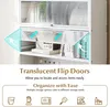 KOMFOTTEU Küchenschrank mit 6 Ebenen, Sideboard mit 4 Haken Produktbild-Vorschau 5