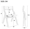 STILVORA Esszimmerstühle mit Klappfunktion, Holzstühle aus Produktbild-Vorschau 7
