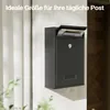 Cassetta per le lettere Wiltec nera V11 Cassetta per le Anteprima dell’immagine prodotto 4