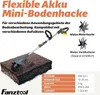 Akku Motorhacke Gartenfräse Bodenhacke 20cm Arbeitsbreite Produktbild-Vorschau 3