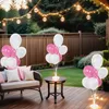 Intirilife Support pour 7 ballons en transparent - 70 / 56 Voir les images du produit 5