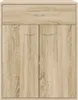 vidaXL Kredens dąb sonoma 60x30x75 cm materiał Podgląd zdjęcia produktu 4