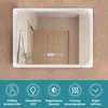 Spiegel voor de badkamer met verlichting, anti-condens, Productafbeelding-voorbeeld 5