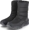 A pair of black winter boots. Voir les images du produit