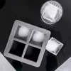 Grandi stampi in silicone per cubetti di ghiaccio quadrati Anteprima dell’immagine prodotto 10