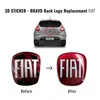 Fiat autocollant voiture 3D pièce détachée logo pour Bravo Voir les images du produit 4