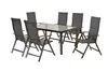 Merxx Gartenmöbel Set Taviano 7tlg., 6 Klappsessel, Tisch Produktbild-Vorschau 1