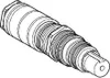 A black and white line drawing of a plumbing component. Náhľad obrázku produktu