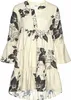 LASCANA Blusenkleid creme-schwarz Größe 40/42 Produktbild-Vorschau 1