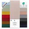 Blumtal Spannbettlaken 90x200cm 2er Pack - Spannbetttuch Produktbild-Vorschau 1
