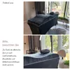 Wellenmatratze 180x60 cm mit Memory-Schaum & Veloursbezug – Produktbild-Vorschau 8