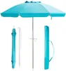 KOMFOTTEU parasol plażowy 200 cm, parasol ogrodowy z Podgląd zdjęcia produktu 1