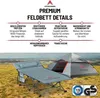 ATACAMA Lit de camping avec matelas 190 x 68 cm - Voir les images du produit 4