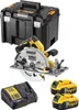 Sega circolare Dewalt 18V 184Mm 2X5.0Ah Tstak Dcs572P2 Anteprima dell’immagine prodotto 2