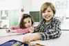 Stylo scolaire ergonomique pour gauchers avec plume A pour Voir les images du produit 14