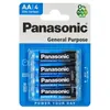 A retail package of Panasonic AA zinc carbon batteries. Produktbild-Vorschau