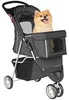 PawHut Hundewagen Faltbar Hundebuggy bis 10kg mit Produktbild-Vorschau 1