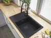 Granitan | Granitový drez 80 x 50 cm – kuchynský drez s Náhľad obrázku produktu 2